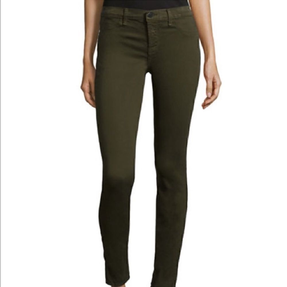 J BRAND Super Skinny Jeans Style 485V080 Camo Brown Women’s Size